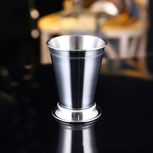 Copper Stainless Steel <strong>Cups</strong> Premium Drinking Glasses Unbreakable Step Cone <strong>Cup</strong> Mint Julep <strong>Cup</strong> - Product Image 1