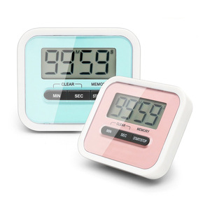 2024 heiß begehrt hohe qualität studentenstudium schick niedlich digitaler timer mit kühlschrankmagnet countdown für küche timer - Product Image 3