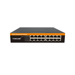 TINCAM16端口网络交换机10/100米迷你以太网交换机适配器RJ45以太网交换机局域网交换集线器工厂供应原始设备制造商 - Product Image 1