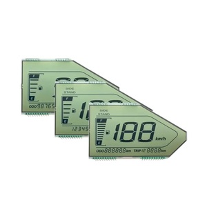LCD-Panel mit LED-Hintergrund beleuchtung Benutzer definiertes Segment LCD-Display HTN Positiv 5V Keine Controller-Hintergrund beleuchtung 7-Segment-LCD-Display - Product Image 5