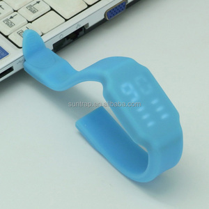 Cuốn Tiểu Thuyết 2024 Quà Tặng Silicone cles USB LED Đồng hồ đeo tay vòng đeo tay Ổ Đĩa Flash 8GB bộ nhớ chip Pendrive - Product Image 2