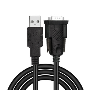 <strong>USB</strong> to RS232 Universal <strong>Serial</strong> Port Cable DB9 Pin COM Debugging Cable for Computer PLC Cutting Plotter Communication Data Cable - Product Image 5