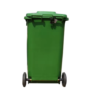 120L açık dikdörtgen çöp kovası çevre geri dönüşümlü PP malzeme açık üst yapı sürdürülebilir çöp çöp kutusu - Product Image 3