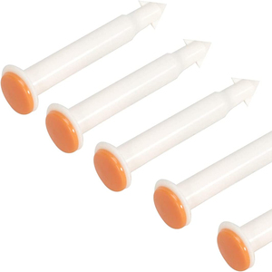 20Pcs Poultry Thermometer Roasted Chicken Disposable Temperature Meter for Cooking <strong>Turkey</strong> Chicken Beef Cooking Meat Pop up <strong>Timer</strong> - Product Image 1