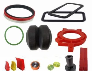 工厂价格定制不同颜色和硬度的非标橡胶产品 - Product Image 5