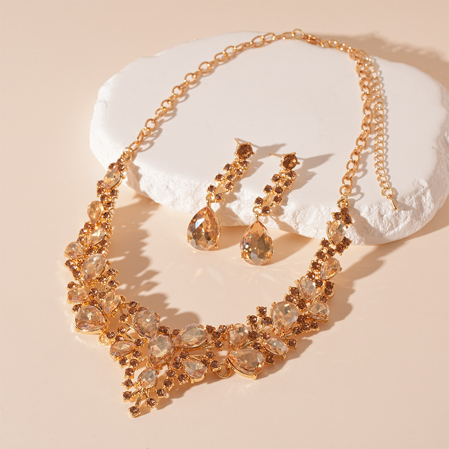 4 # collier-or (ensemble de deux pièces)