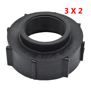 PP Reducing Bush Pipe Fittings IBC Adapter S60X6 Female <strong>to</strong> <strong>1</strong>/<strong>2</strong>&quot; <strong>3</strong>/<strong>4</strong>&quot; <strong>1</strong>&quot; <strong>BSP</strong> Female IBC Tank <strong>Reducer</strong> Bushing - Product Image 5