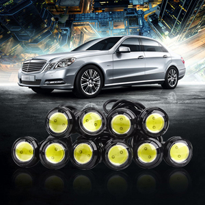 PEL Led ไฟวิ่งกลางวัน DC12V Eagle Eye 18มม. 23มม. กันน้ำรถยนต์ไฟ Led สำหรับไฟหน้ารถจักรยานยนต์ - Product Image 3