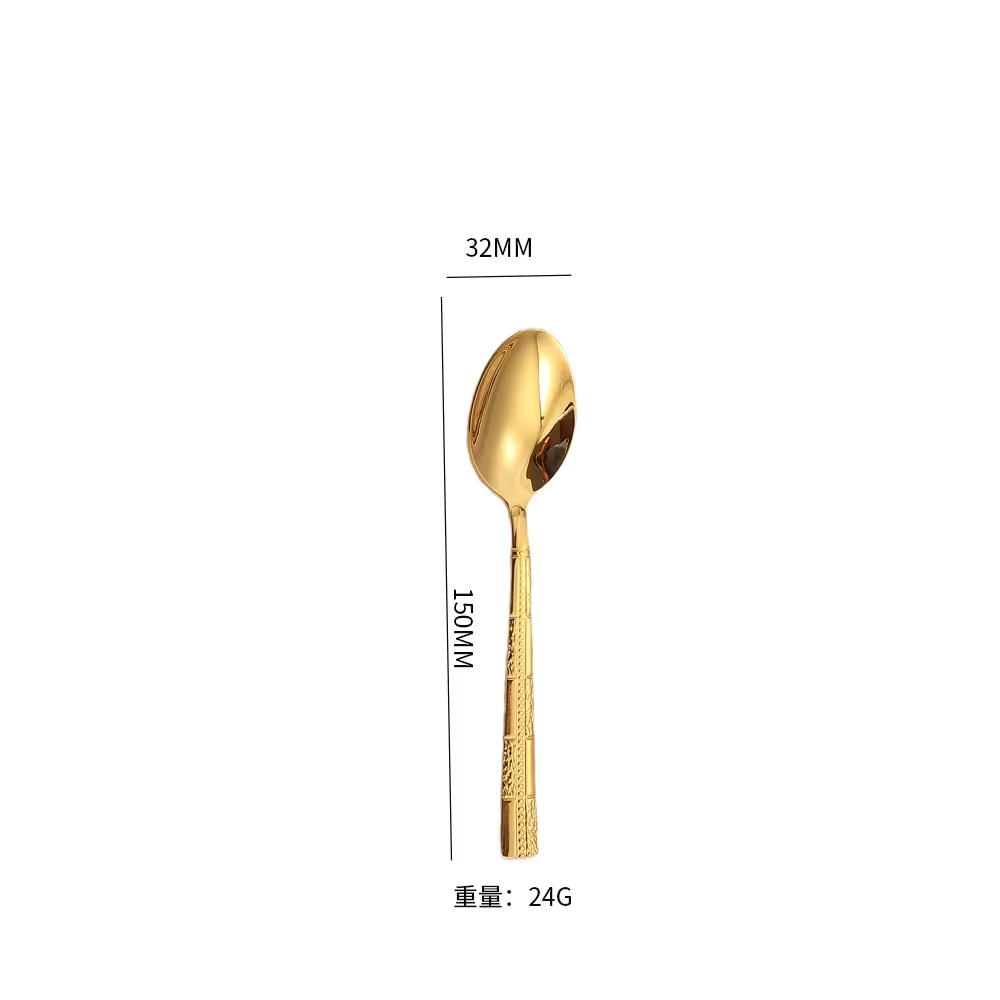 Gold small spoon