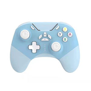 2024 simpatico Controller professionale Wireless 2.4G per Switch /NS Oled Gamepad con telecomando blu interruttore a denti per PC Controller di gioco