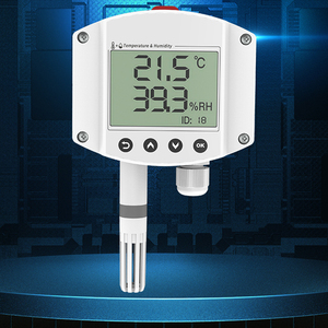 Transmisor de temperatura y humedad 485 Pantalla LCD montada en la pared Sensor de temperatura y humedad de alta precisión - Product Image 2