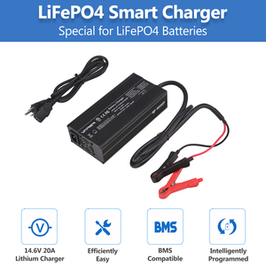 14.6V 20ALiFePO4リチウム電池充電器AC-DC 12 V用電池充電器LiFePO4電池充電サポート急速充電 - Product Image 4