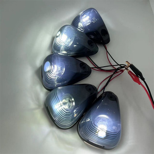トラックピックアップ用のLed琥珀色警告トライアングルキャブマーカーカーサイドマウスシグナルライト - Product Image 6