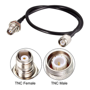 Tnc Nam để TNC nữ Wifi Antenna cáp mở rộng tổn thất thấp RG58 cáp đồng trục cho ăng ten không dây ham đài phát thanh - Product Image 2