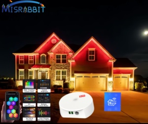 איכות פרימיום ip68 48v rgbw הוביל חג מולד אורות אפליקציה חכמה מבוקרת תאורת נופש חיצונית עם 5 שנים אחריות - Product Image 5