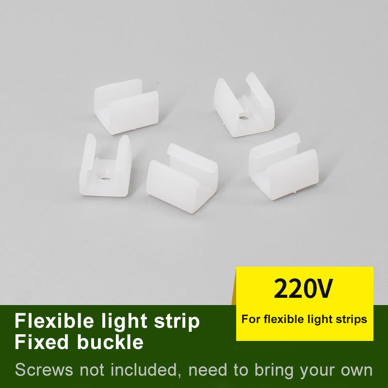 Agrafe flexible de fixation de bande