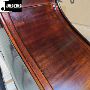 2024 Jingying Music <strong>String</strong> Instruments,JYDB-P700 Over 20 Years Old Spruce Wood Panel High-end Flamed Maple Double Bass - Product Image 5