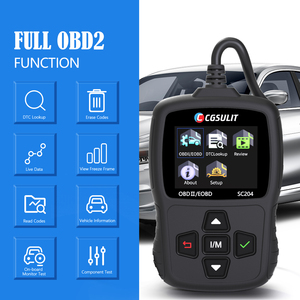 SC204ユニバーサル2023 ODBスキャナーABSトラックカーコードリーダーObd1 Obd2全ディーゼルエンジン用アジア車診断ツール - Product Image 2