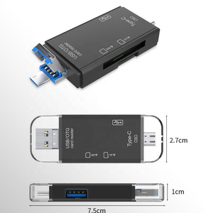 USB Type-C迷你适配器xd卡读卡器外部OTG转换器SD TF闪存盘兼容手机笔记本电脑 - Product Image 5