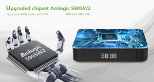 HiCyber yeni varış Android 11 Amlogic S905W2 4K 2G RAM 16G ROM forforw2 Android TV kutusu - Product Image 6