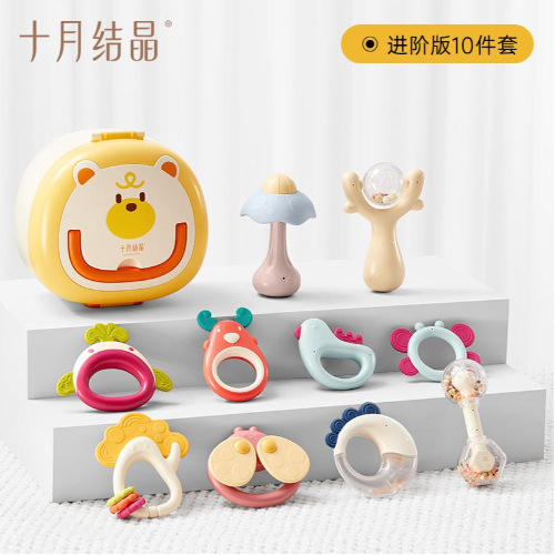Set de sonajeros mordedores (10 piezas)