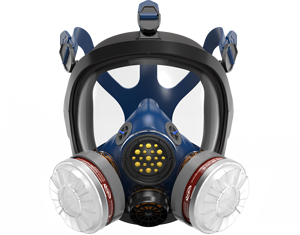 Produttore Full Face respiratore maschera antigas doppi filtri - Product Image 3