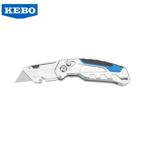 Hợp Kim Nhôm Retractable Tiện Ích An Toàn Heavy Duty Tiện Ích Dao <span class=keywords><strong>Cutter</strong></span> Set Với 3 Cái Thay Thế T Phong Cách Blade - Product Image 1