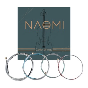 NAOMI 4Pcs/Set Universal Full Set (A-D-G-E) Cello <strong>Strings</strong> High Quality Steel <strong>Strings</strong> 4/4 3/4 1/4 1/2 1/8 Violin - Product Image 1