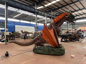 नवीनतम लोकप्रिय जीवन-आकार एनिमैटोनिक डायनासोर मॉडल विशाल सिमुलेशन पैट्रोसन थीम पार्क शॉपिंग मॉल सार्वजनिक खेल - Product Image 5