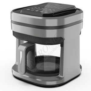 Vendita calda meno olio di vetro visibile 5L pentola regolabile a basso costo digitale friggitrice ad aria con Timer - Product Image 6
