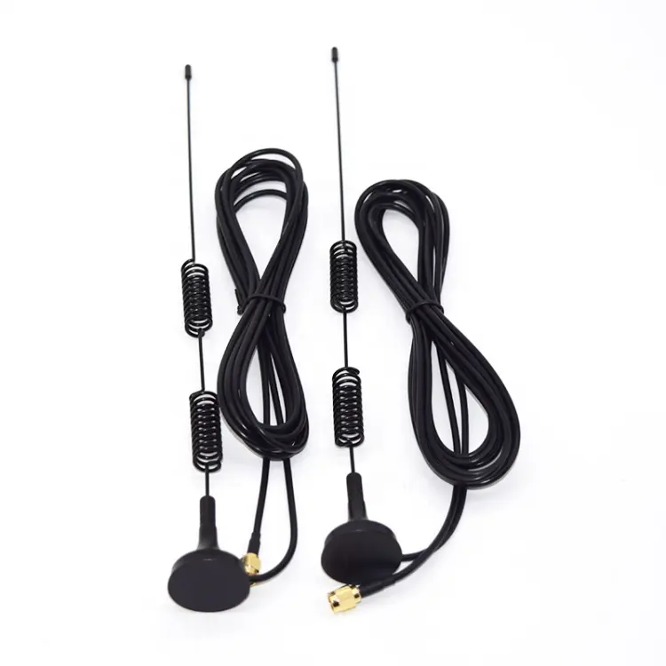 Hign-antena de banda ancha para coche, antena de base magnética con ventosa, 7dbi, 868mh, lora, 4G, LTE, para interior y exterior