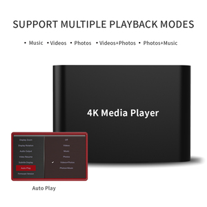 RSH 4K 60FPS Digital Signage lettore pubblicitario telecomando per lettore multimediale Box con RK3229 Android 5.1 OS - Product Image 4