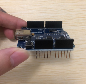 USB host shield uyumlu ADK destekler Uno Mega için Arduino için telefonları bypass aktivasyon kilitleri