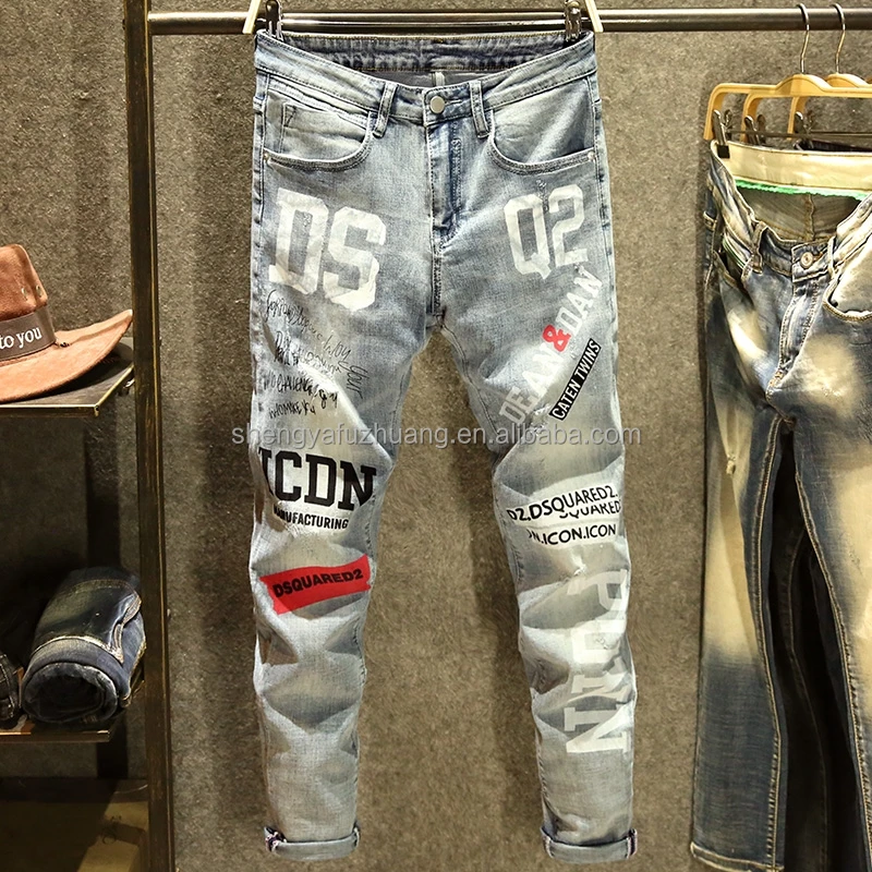 Men's Jeans Comfortable Stretch Men Pants Jeans Denim Fabric With Competitive Price