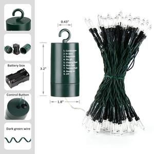 IP65 Rated Mini LED <strong>String</strong> <strong>Lights</strong> Outdoor Party Decorative Lighting with <strong>Multi</strong>-<strong>Colorful</strong> Bulbs for Weddings &amp; Parties - Product Image 4