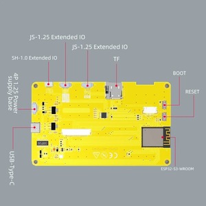 ESP32-S3 HMI 8M PSRAM 16M Flash 4,3-Zoll-RGB-LCD-TFT-Modul für Arduino LVGL WIFI und für Bluetooth 4.3 Smart Display Screen - Product Image 4
