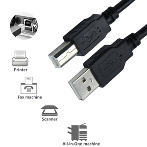 1.5 Meter <strong>USB</strong> <strong>2.0</strong> High Speed Printer Cable Type <strong>a</strong> to <strong>B</strong> DATA Lead Plug for HP/Epson/Canon/Brother - Product Image 2