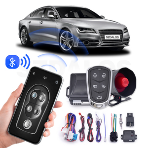 Control BT para teléfono inteligente, entrada sin llave, botón pulsador, parada de arranque, arranque remoto del motor, aplicación de control, sistema de alarma para coche, arranque remoto - Product Image 1