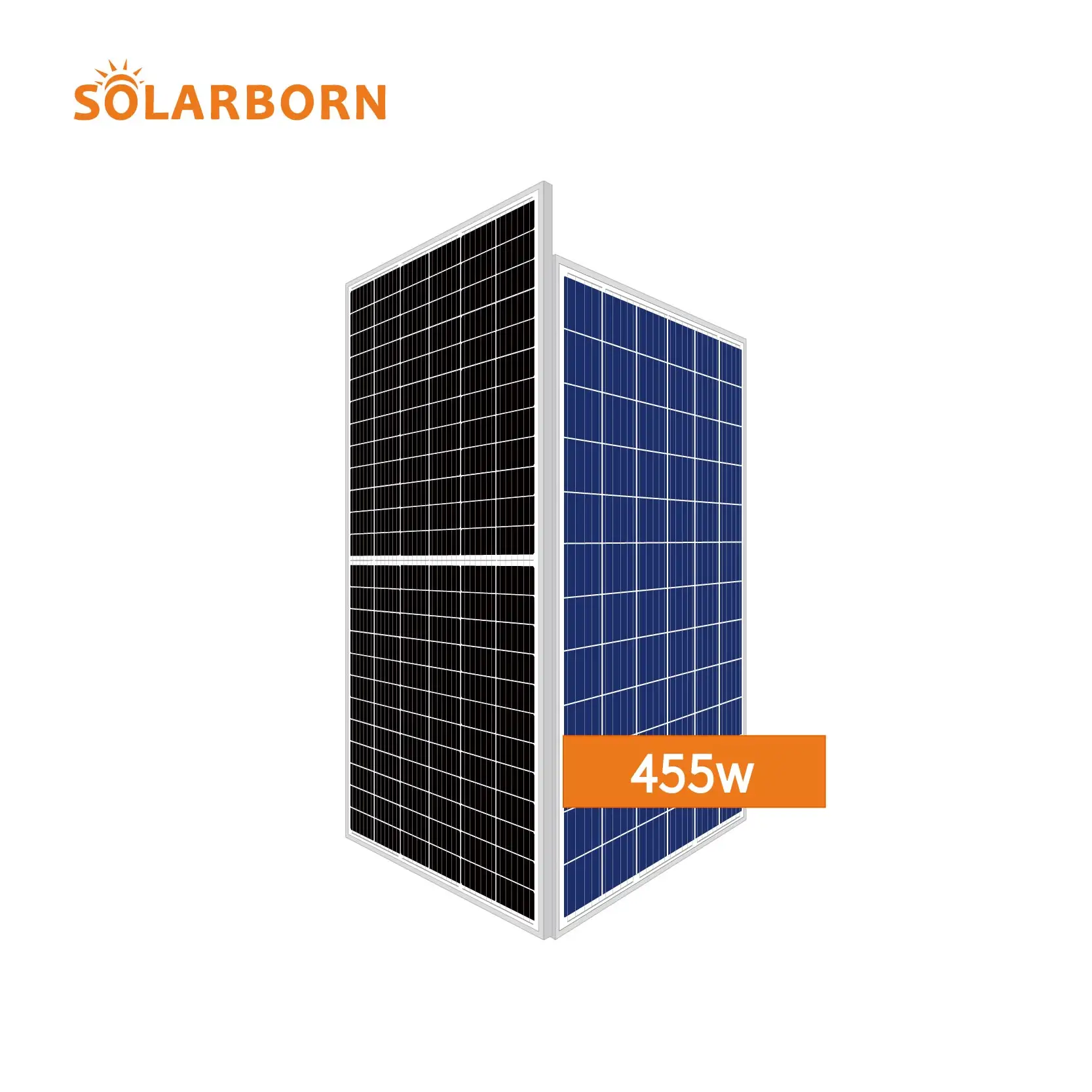 Solarborn 최신 220v 100w 200w 300w 400w 500w 1kw 1000w 전력 가격 셀 패널 solares 태양 패널 제조