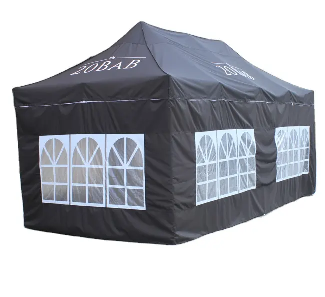 Tuoye tende pieghevoli dal Design personalizzato 10x20 Gazebo promozionale per il mercato della tenda a baldacchino Pop-Up