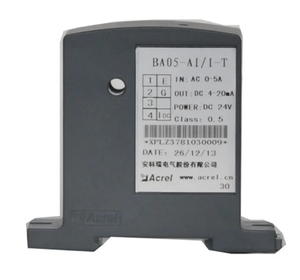 Acrel BA10-AI/I (V) <strong>Measuring</strong> aperture 10mm Closed type <strong>input</strong> 0-50A <strong>output</strong> 0-5V True RMS current transducer for HVAC system