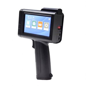 Impresora de mano eficiente de inyección de tinta Máquina de codificación de fecha Máquina de impresión de código de barras con tinta de secado rápido - Product Image 4