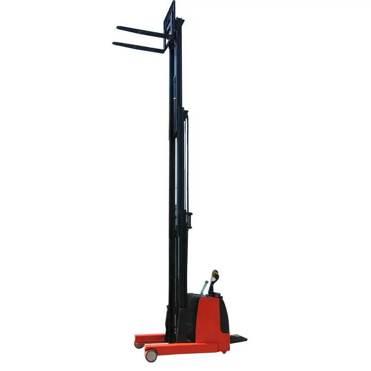 Small radius Curtis controller AC DC motor electric reach stacker 2T 6M lift with best price