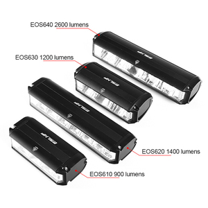 Delanhuwi 8000mAh ขนาดใหญ่ความจุเวลาในการวิ่งไฟหน้าจักรยาน3-7.5ชั่วโมงซึ่งสามารถตอบสนองความยาวนานของคุณขี่ไฟ - Product Image 2