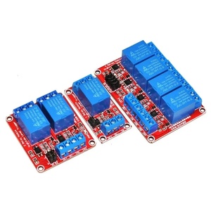 DC 5V 12V 24V 1 2 4 6 8 Channel Relay Module Board Shield con optoacoplador/disparador de nivel alto y bajo para Raspberry Pi