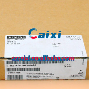 SIMATIC S7-400アナログ入力モジュール6ES7431-0HH00-0AB0 PLCモジュール6ES74310H000AB0 - Product Image 6