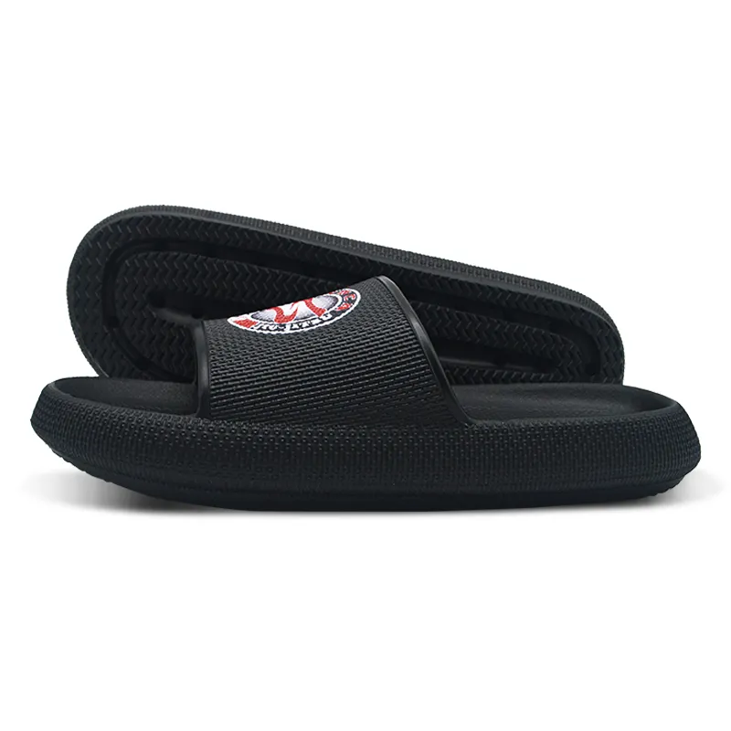 Greatslides pantofole da bagno per la casa a basso prezzo Unisex, pantofole con suola in spugna spessa, cuscini morbidi con cinturino