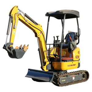 Excavadora sobre orugas pequeña Kubota tipo 20, maquinaria de construcción pesada, excavación, carga, rotura, elevación, todo competente - Product Image 1