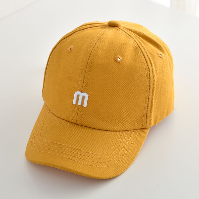Casquette de baseball pour enfants M smiley-jaune