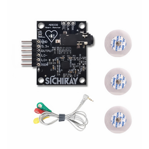 AD8232 ECG <strong>Sensor</strong>: Pulse, Heart Rate, ECG Acquisition Module, Analog Measurement, ECG Detection, Microcontroller - Product Image 2